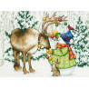 Набір для вишивання Dimensions 70-08947 Ornamental Reindeer /