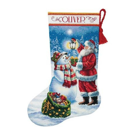 Набір для вишивання Dimensions 70-08952 Holiday Glow Stocking /