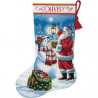 Набір для вишивання Dimensions 70-08952 Holiday Glow Stocking /