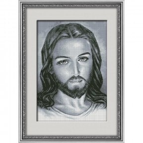 Набор для рисования камнями алмазная живопись Dream Art Иисус (квадратные, полная) 30091D