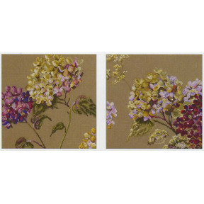 Набір для вишивання Anchor MAIA 01047 Quiet Time Hydrangea Set 2 / Тихе час гортензії
