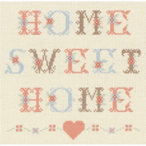 Набор для вышивания Anchor ACS16 Home Sweet Home/ Дом милый дом