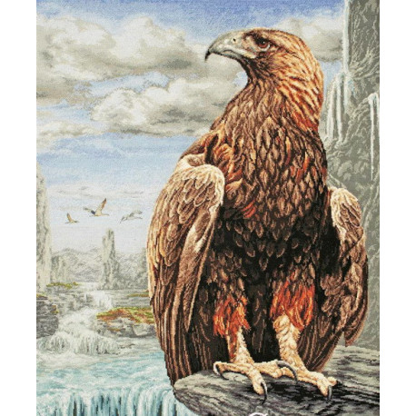 Набір для вишивання Anchor MAIA 01229 3D Eagle / 3D Орел фото