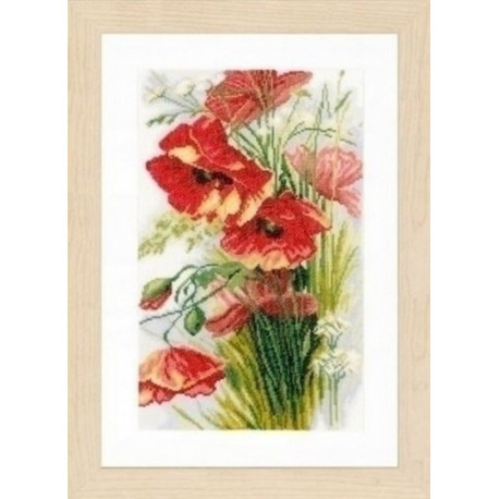 Набор для вышивания Lanarte PN-0156301 Poppies фото