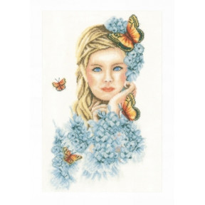 Набір для вишивання Lanarte PN-0156299 Yellow butterflies