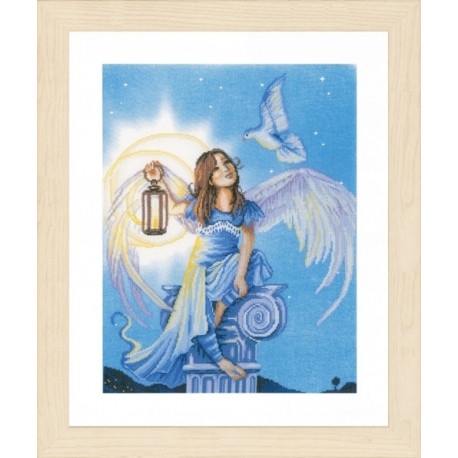 Набір для вишивання Lanarte PN-0157488 Angel in the night фото
