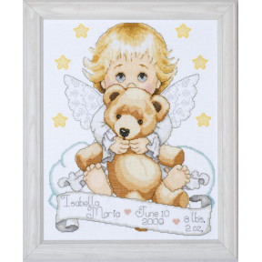 Набір для вишивання хрестом Design Works T21712 Angel Sampler