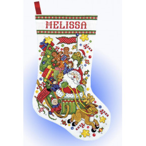 Набір для вишивання Design Works 5951 Santa Sleigh