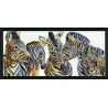 Набор для вышивания Design Works 2853 Wild Things Zebras фото