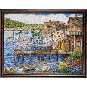 Набір для вишивання Design Works 2780 Dockside Quilts