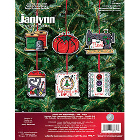 Набор для вышивания Janlynn 021-1454 Sewing Ornaments