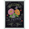 Набор для вышивания Design Works 2867 Welcome Friends