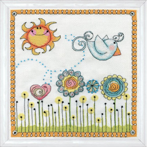 Набір для вишивання Design Works 2914 Fly Away Birdie