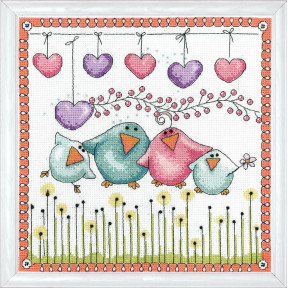 Набір для вишивання Design Works 2912 Bird Family