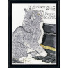 Набір для вишивання Design Works 2910 Piano Cat фото