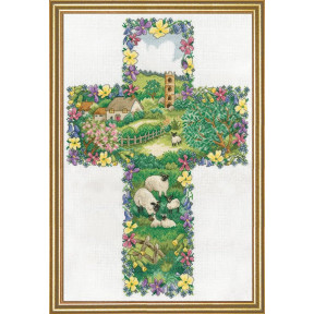 Набір для вишивання Design Works 2836 Pastoral Cross