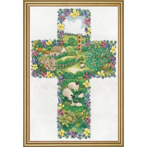 Набор для вышивания Design Works 2836 Pastoral Cross