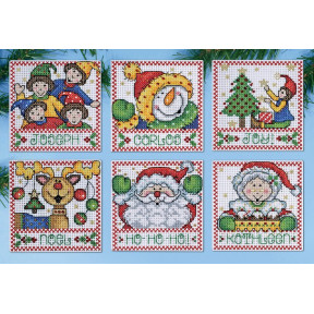 Набір для вишивання Design Works 1691 Holiday Tags