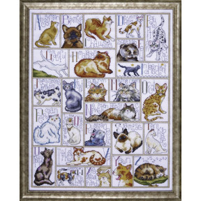 Набір для вишивання Design Works 2701 ABC Cats