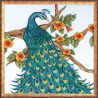 Набір для вишивання Design Works 2808 Peacock фото