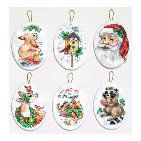 Набор для вышивания Janlynn 023-0216 Santa and Animals