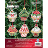 Набор для вышивания Janlynn 021-1390 Christmas Cupcake