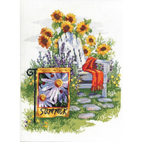 Набор для вышивания Janlynn 023-0615 Summer Garden Flag