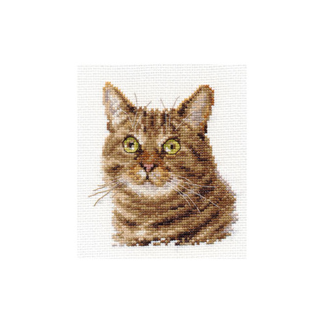 Набір для вишивки хрестиком Аліса 0-135 Європейський кіт фото