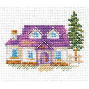 Набір для вишивки хрестиком Аліса 0-153 Будиночок на узліссі