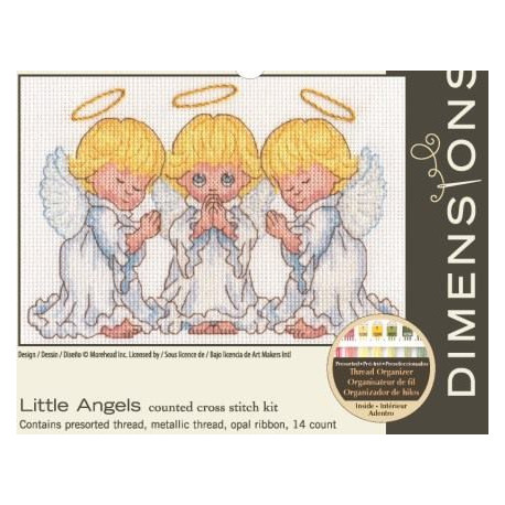 Набір для вишивання Dimensions 70-65167 Little Angels фото