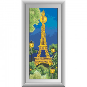 Набор для рисования камнями алмазная живопись Dream Art Париж (квадратные, полная) 30347D