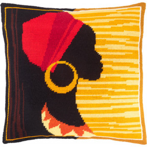 Набор для вышивки подушки Чарівниця V-157 Африка