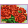 Набір для вишивання Картини Бісером Р-295 Червоні троянди фото