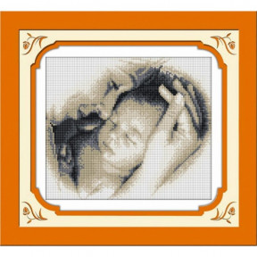 Набор для рисования камнями алмазная живопись Dream Art Материнская любовь (квадратные, полная) 30241D