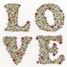 Набір для вишивання хрестом Bothy Threads XST3 LOVE Любов фото
