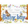 Набор для вышивания крестом Bothy Threads XKG3 Bunny Love - Boy