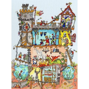 Набір для вишивання хрестиком Bothy Threads XCT19 Castle Палац