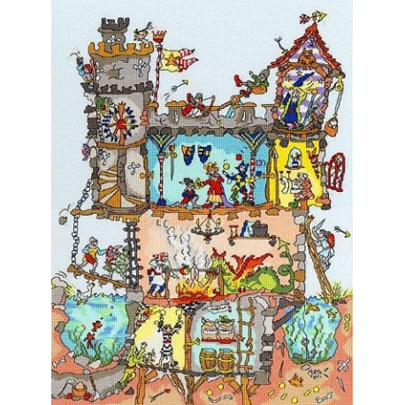 Набір для вишивання хрестиком Bothy Threads XCT19 Castle Палац