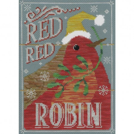 Набор для вышивания крестом Bothy Threads XVC3 Red Red Robin