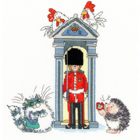 Набір для вишивання хрестиком Bothy Threads XMS10 London on Parade Почесна варта