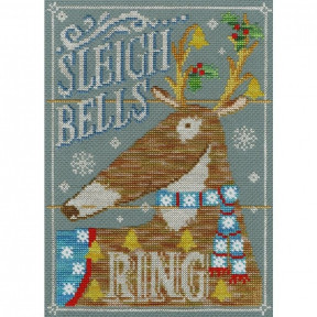 Набір для вишивання хрестиком Bothy Threads XVC2 Sleigh Bells Ring