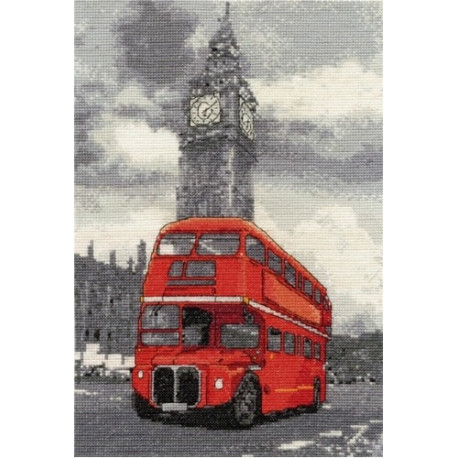 Набор для вышивания крестом DMC BK1174 London Bus (Лондонский