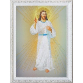 Набор для вышивания Картины Бисером Р-307 Иисус, уповаю на Тебя