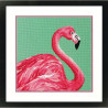 Набор для вышивания Dimensions 71-20086 Розовый фламинго/Pink
