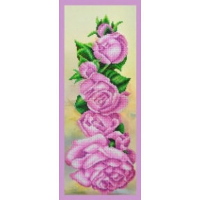 Набор для вышивания Картины Бисером Р-314 Розовый аккорд