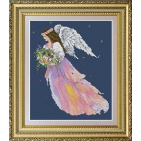 Набор для вышивания крестиком OLanTa VN-059 Ангел цветов