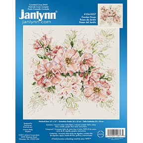 Набор для вышивания Janlynn 106-0057 Garden Roses