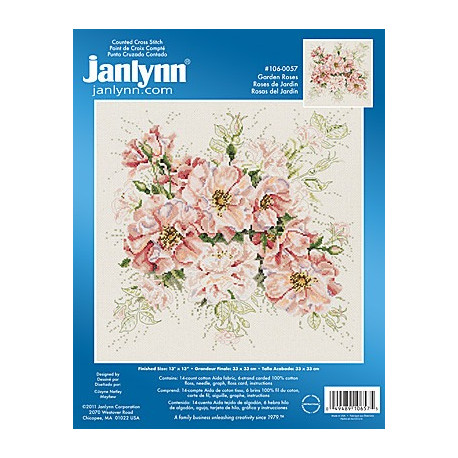 Набор для вышивания Janlynn 106-0057 Garden Roses фото
