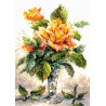 Набор для вышивки крестом Чудесная игла 40-79 Жёлтые розы фото