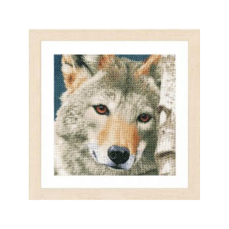 Набір для вишивання Lanarte PN-0166758 Wolf /Вовк фото